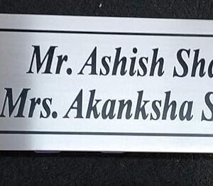 Stainless Steel Door Name Plate for Home