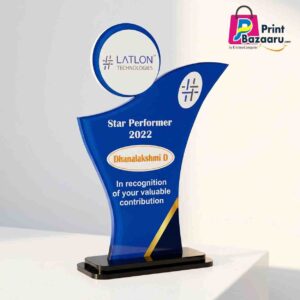 Acrylic Memento & Trophy Premium Custom Awards & Recognition printbazaaru.com 5