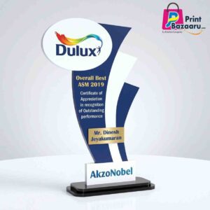 Acrylic Memento & Trophy Premium Custom Awards & Recognition printbazaaru.com 6