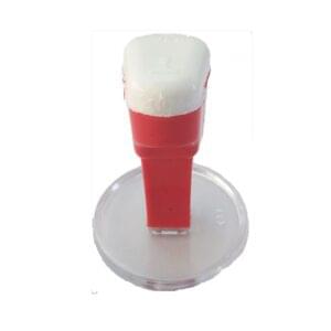 Transparent Round Stamp | Premium Custom Clear Round Rubber Stamp
