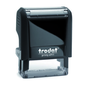 Trodat Rectangle Self Inking Stamp | Premium Refillable Custom Stamp 4-6 Lines