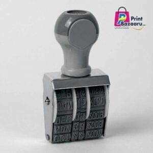 Professional 6mm Date Stamp Changeable DD-MM-YYYY Rubber Stamp 1